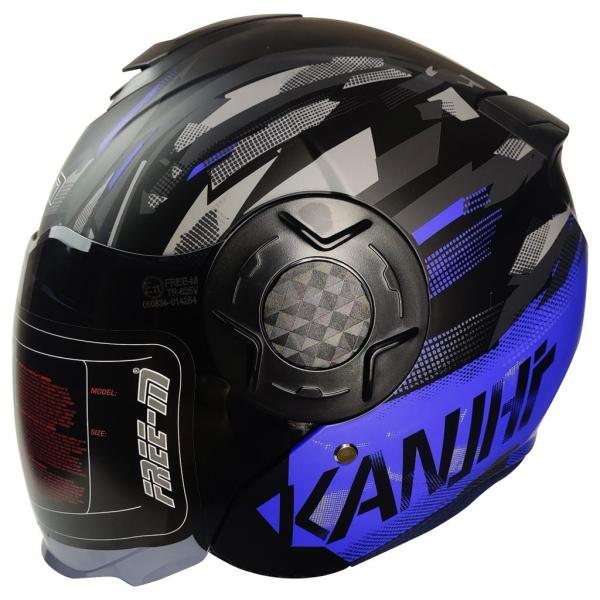 kask free-m 665 ( mat blue )